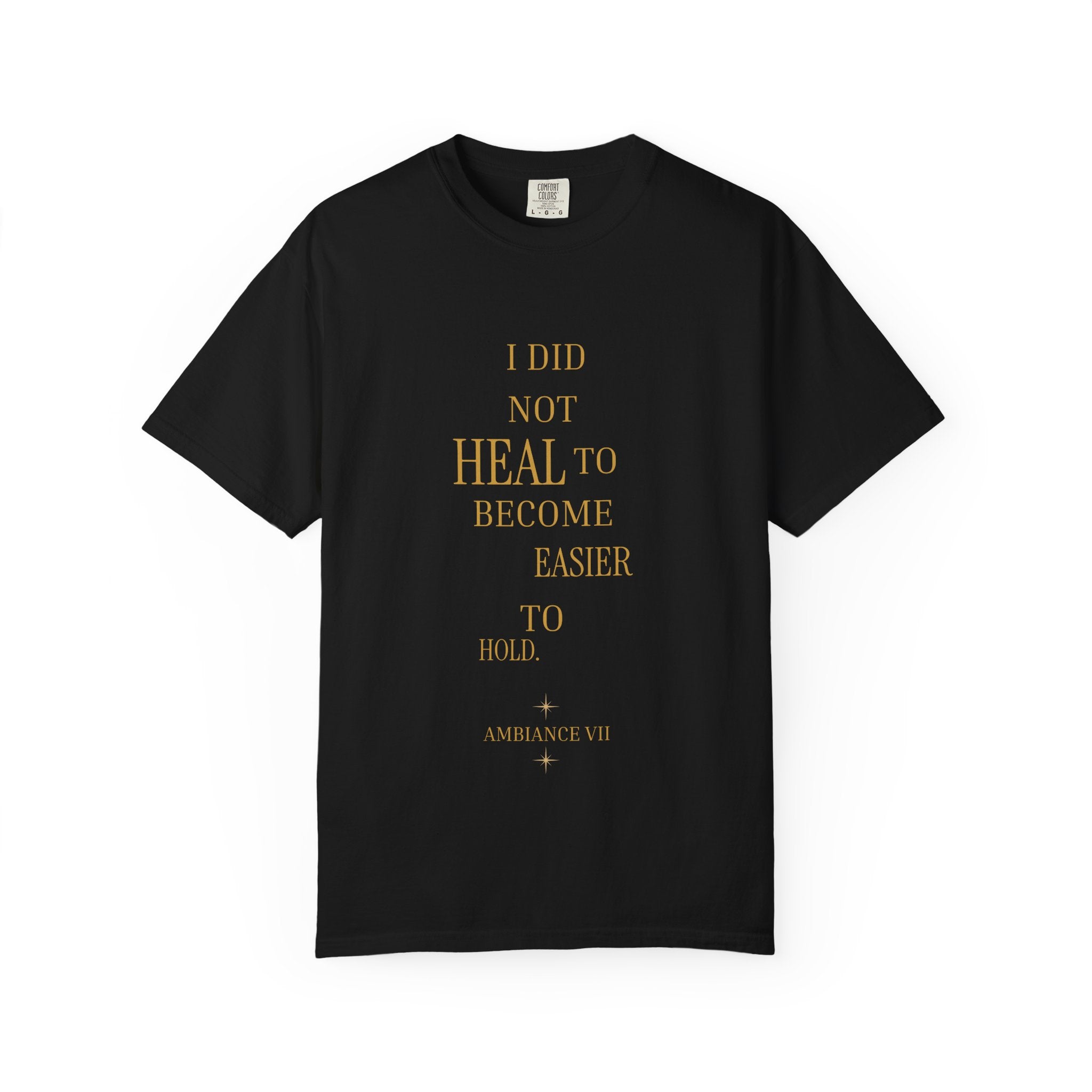 I Did Not Heal to Become Easier to Hold- oversized t-shirt
