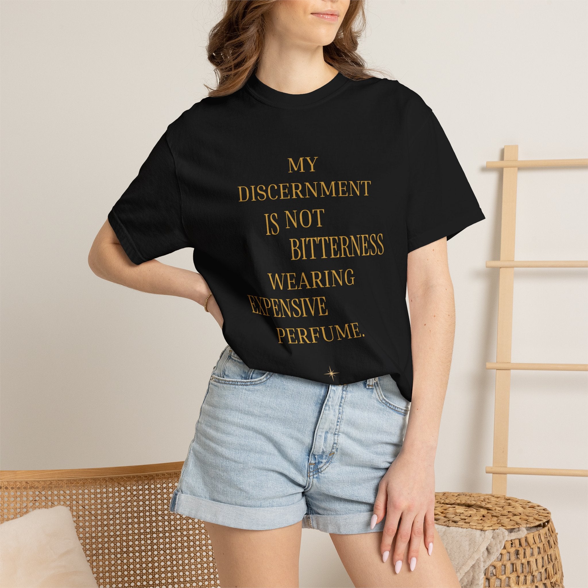 My Discernment Is Not Bitterness- oversized t-shirt