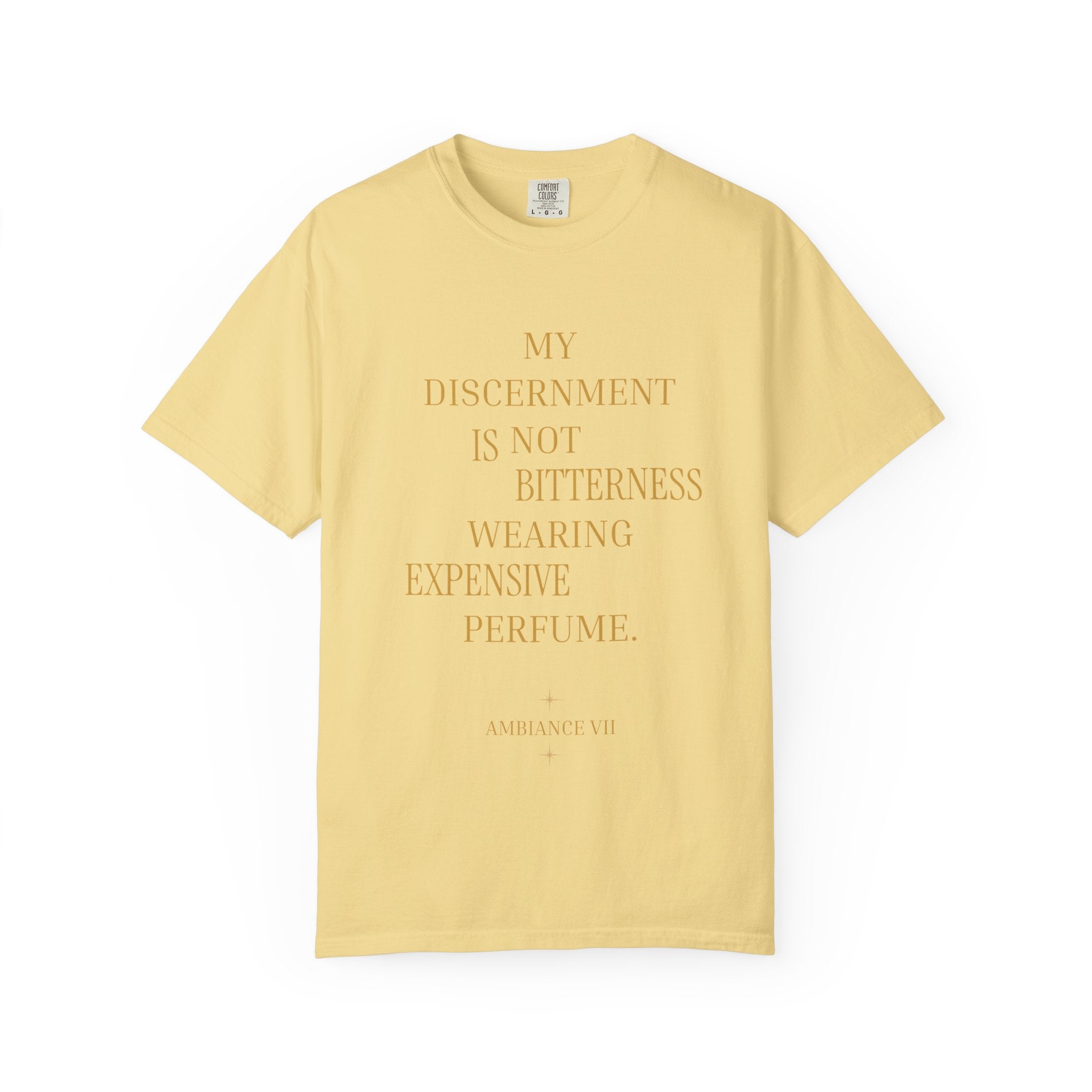 My Discernment Is Not Bitterness- oversized t-shirt