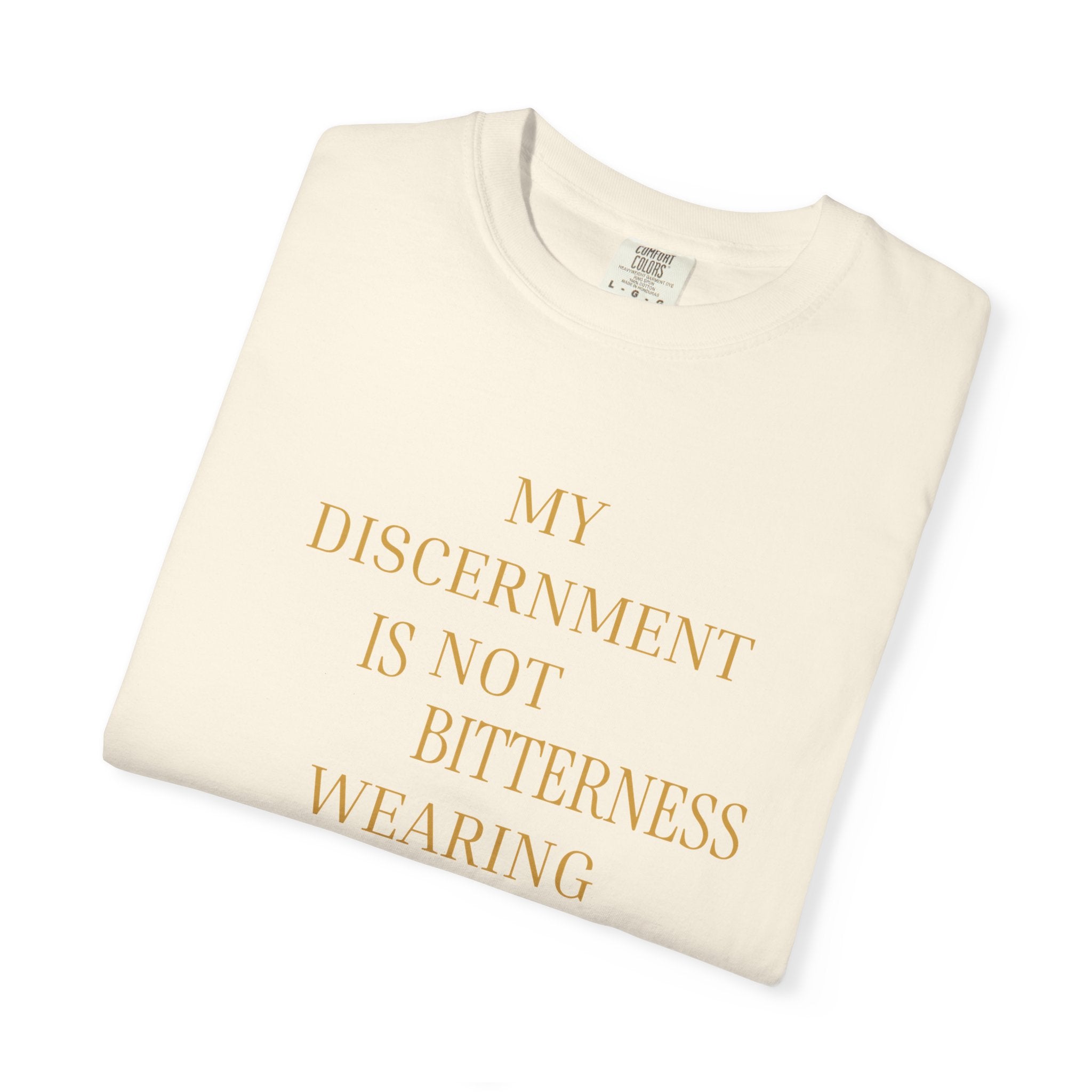 My Discernment Is Not Bitterness- oversized t-shirt
