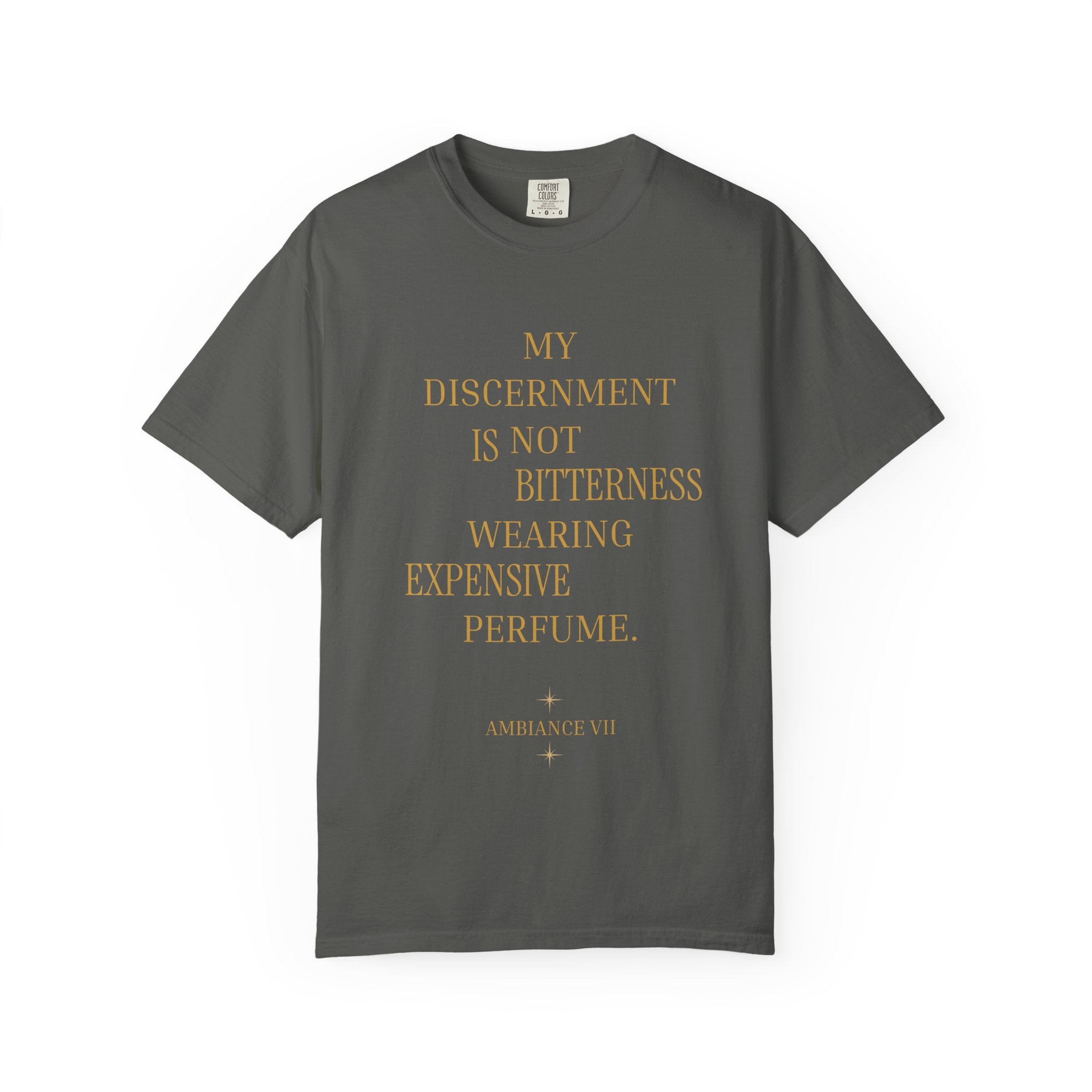 My Discernment Is Not Bitterness- oversized t-shirt