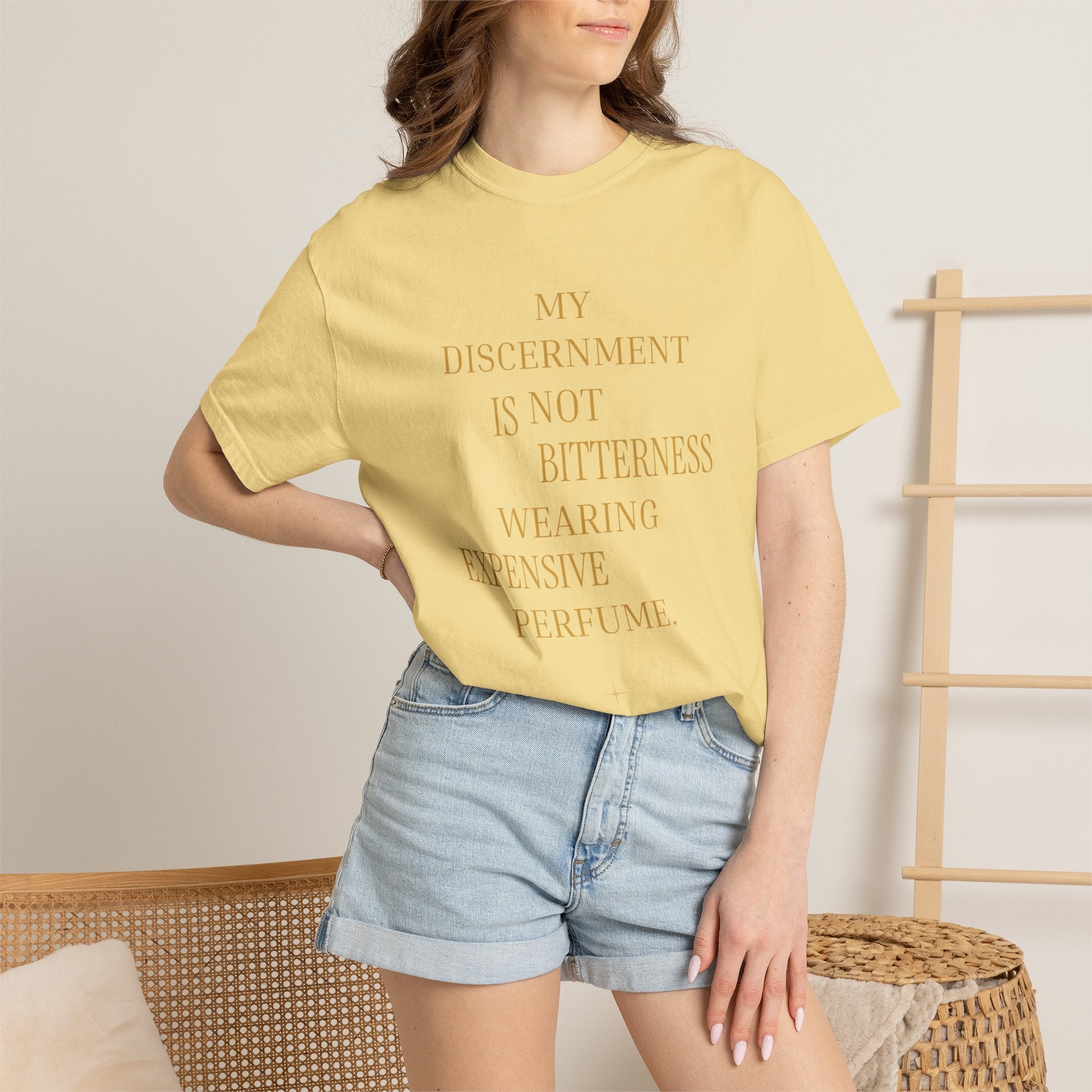 My Discernment Is Not Bitterness- oversized t-shirt