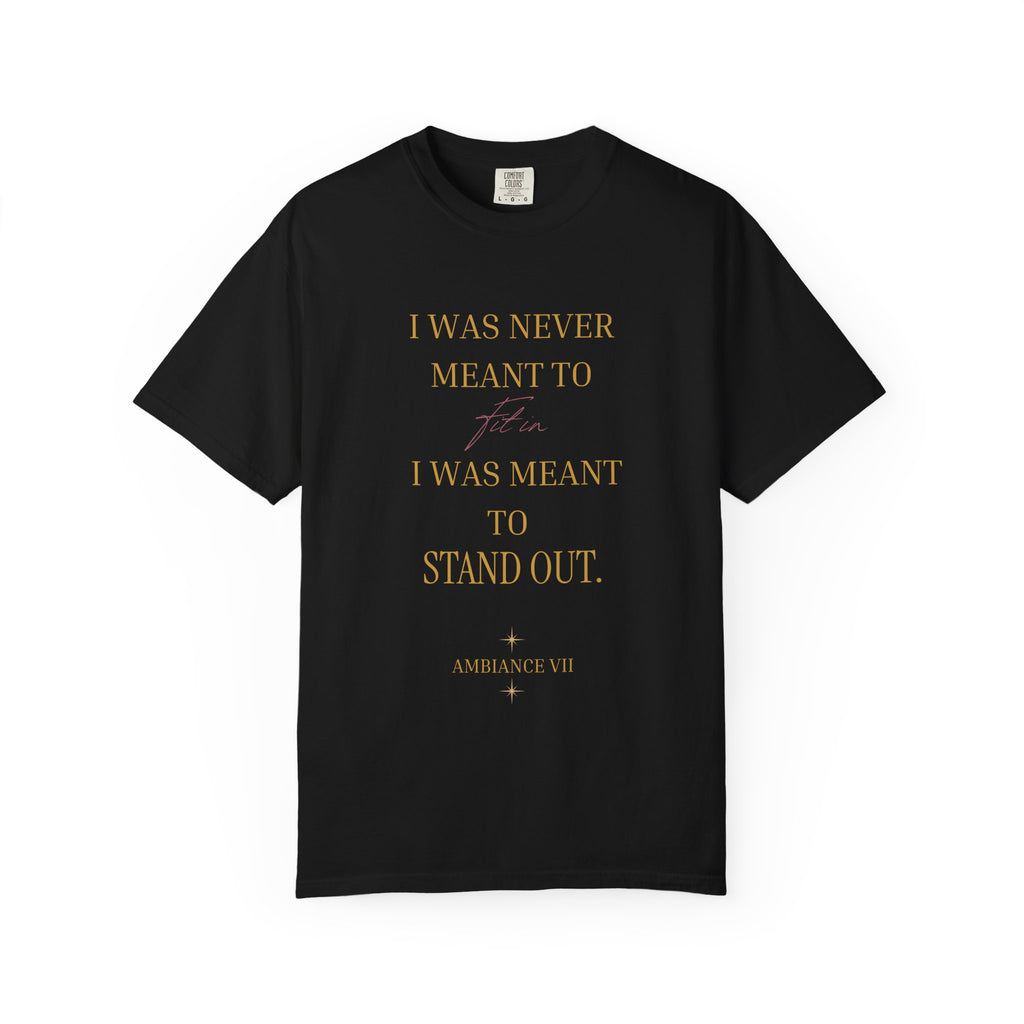 “I Was Never Meant to Fit IN ”OVERSIZED T SHIRT