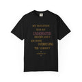 My Intuition Has an undefeated record- oversized t shirt