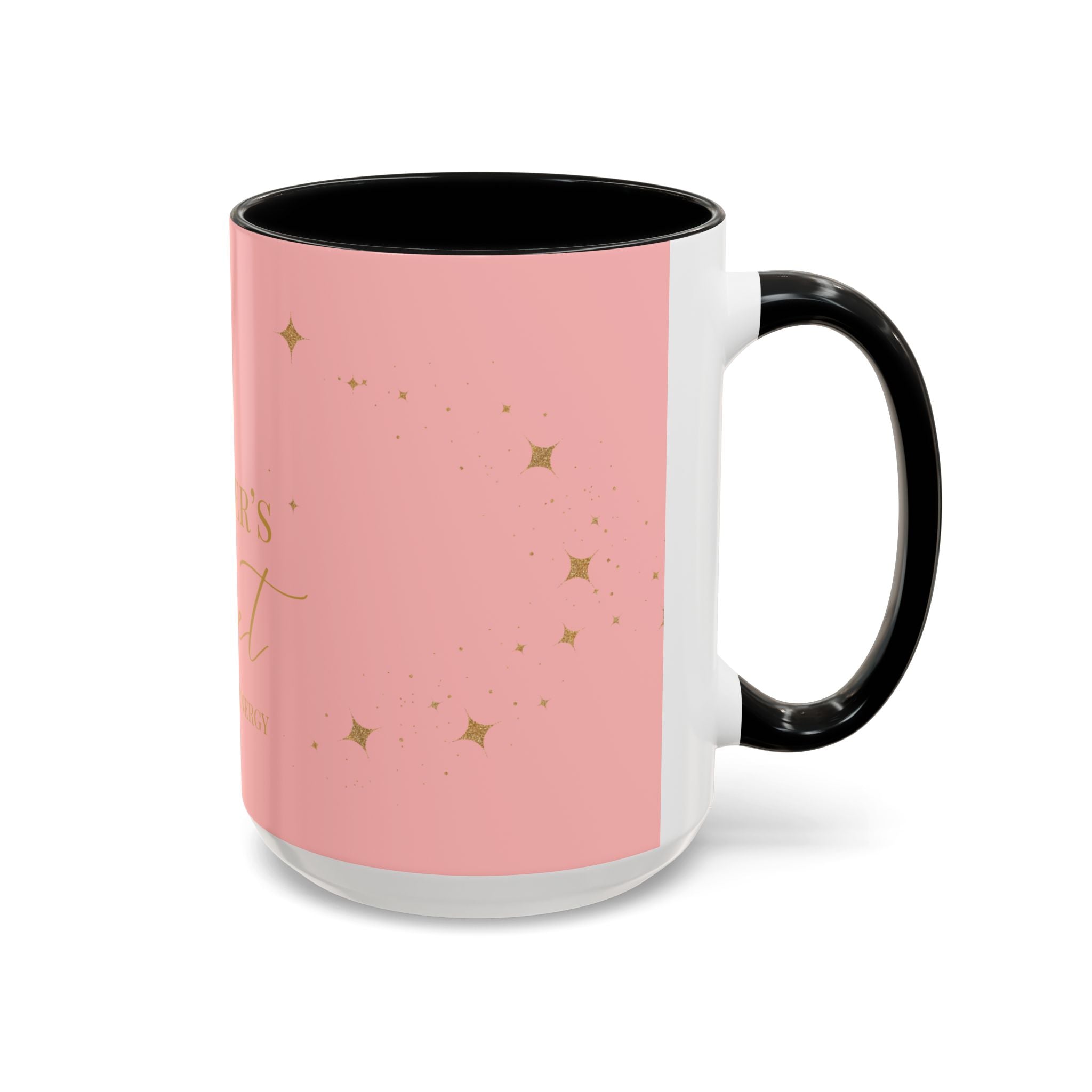 Mother's Reset Moon Coffee Mug — Pink Accent Celestial 11/15oz