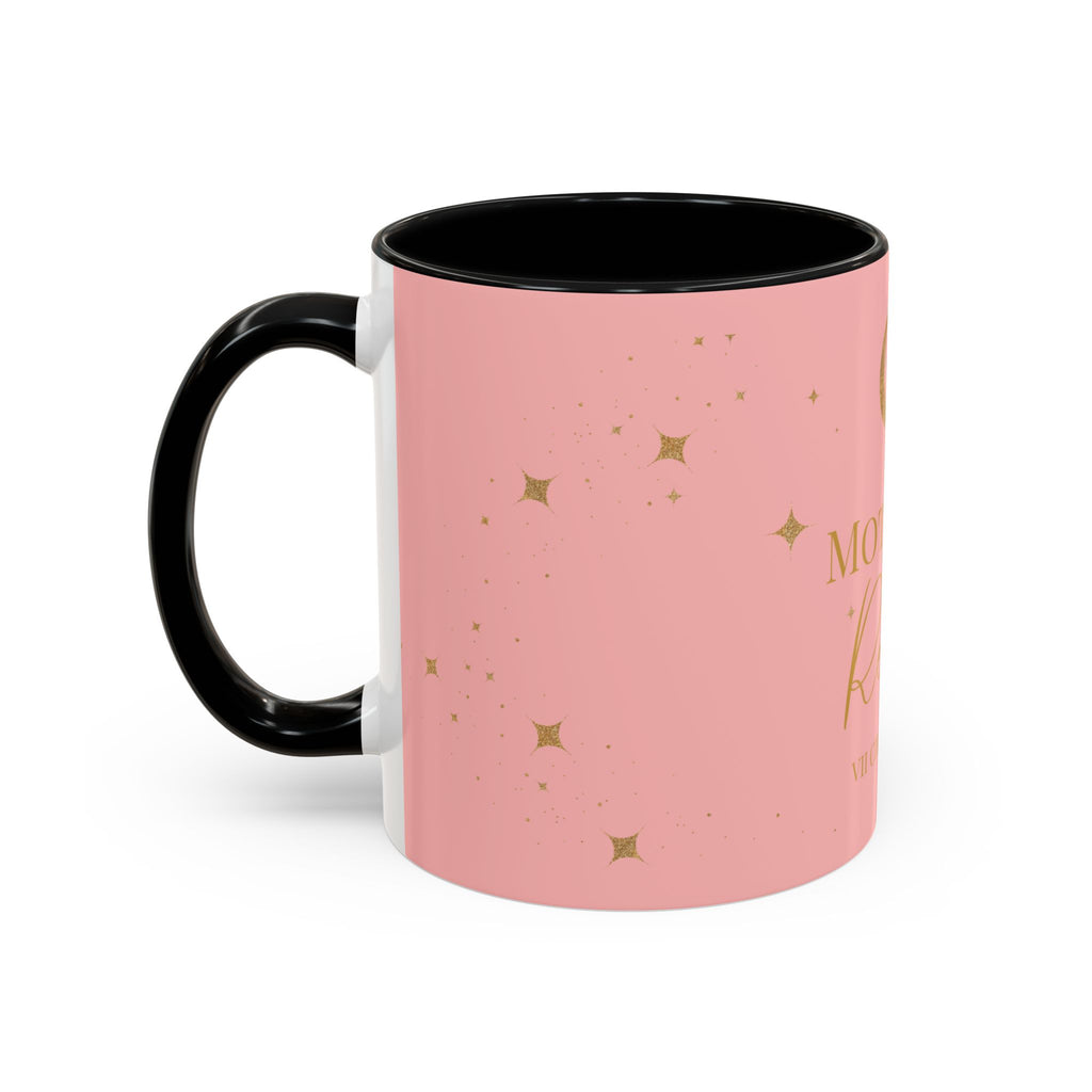 Mother's Reset Moon Coffee Mug — Pink Accent Celestial 11/15oz