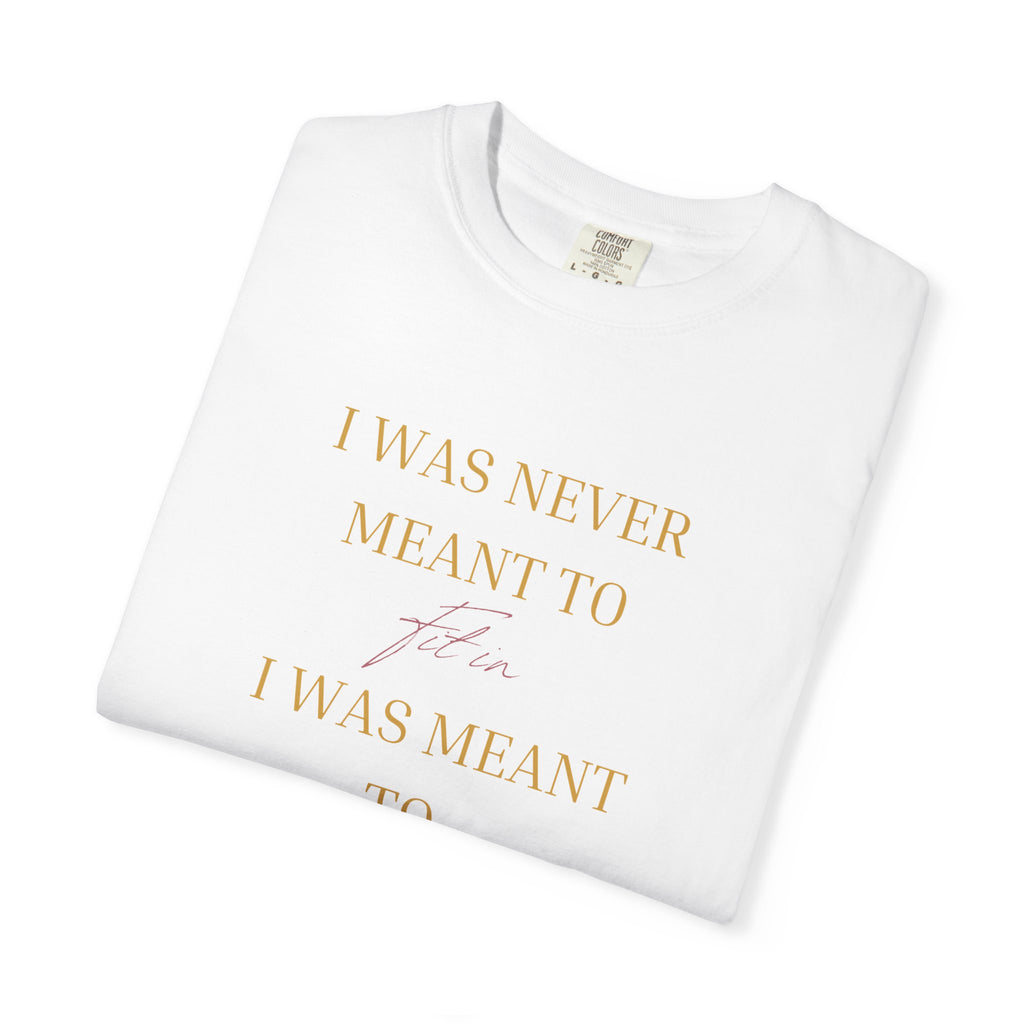 “I Was Never Meant to Fit IN ”OVERSIZED T SHIRT