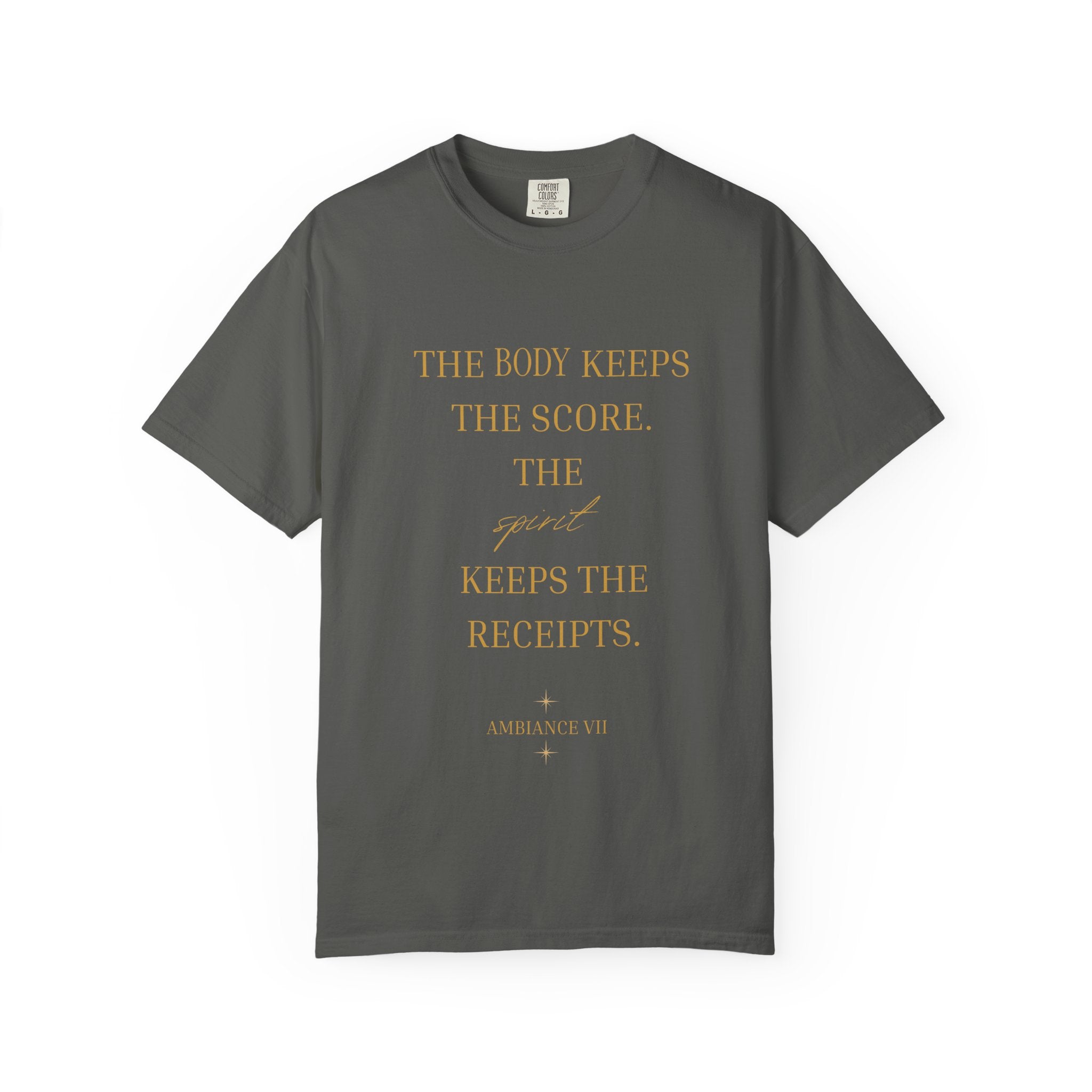 The Body Keeps the Score - oversized t shirt