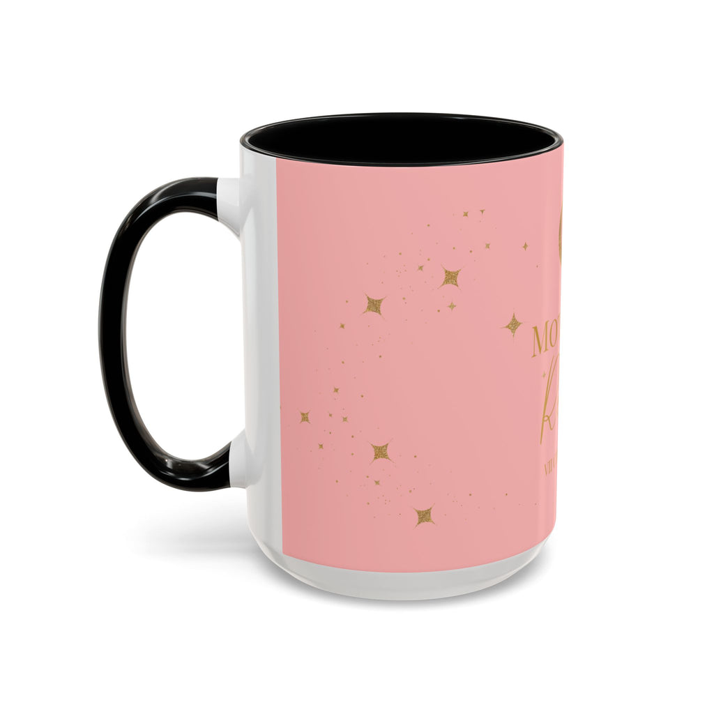 Mother's Reset Moon Coffee Mug — Pink Accent Celestial 11/15oz