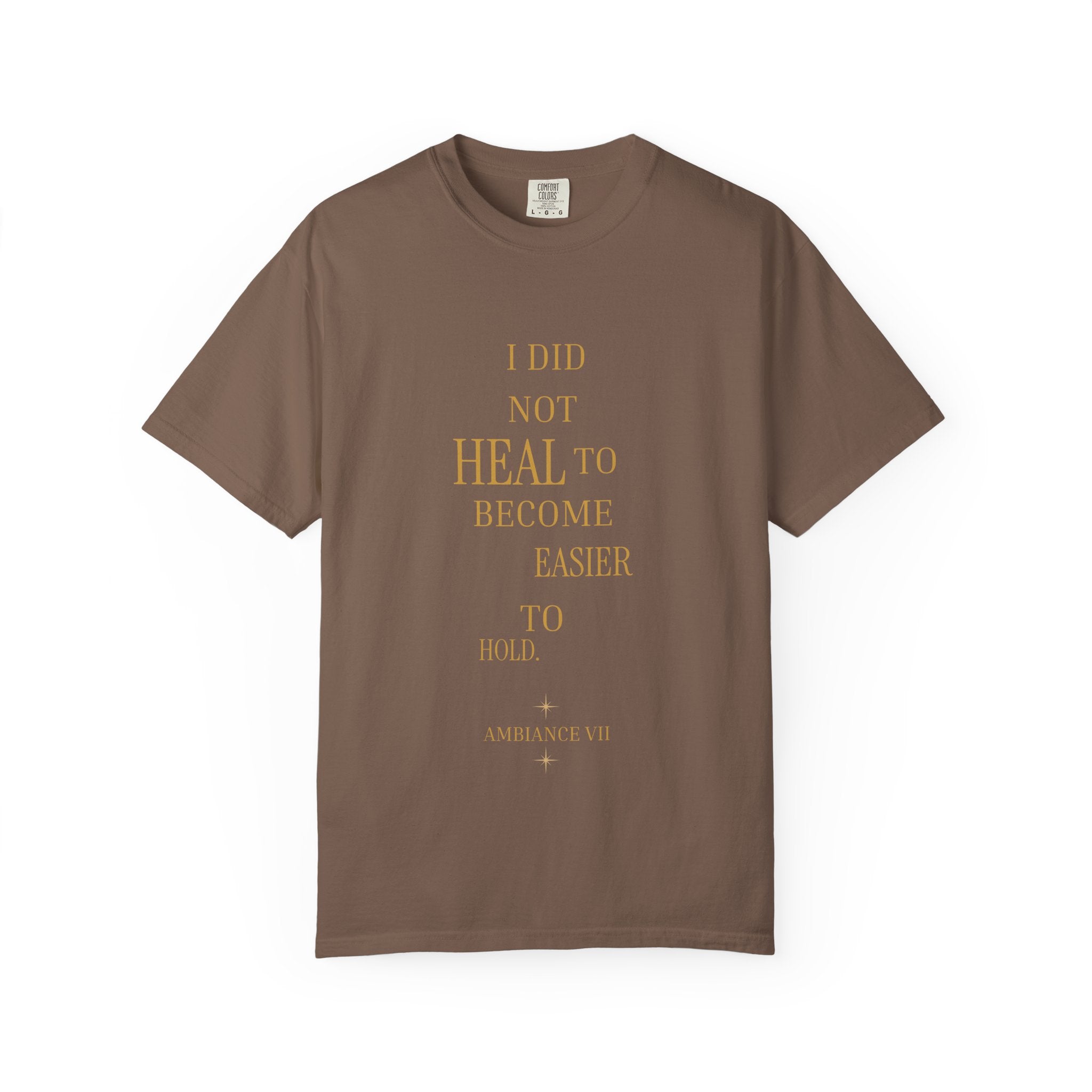 I Did Not Heal to Become Easier to Hold- oversized t-shirt