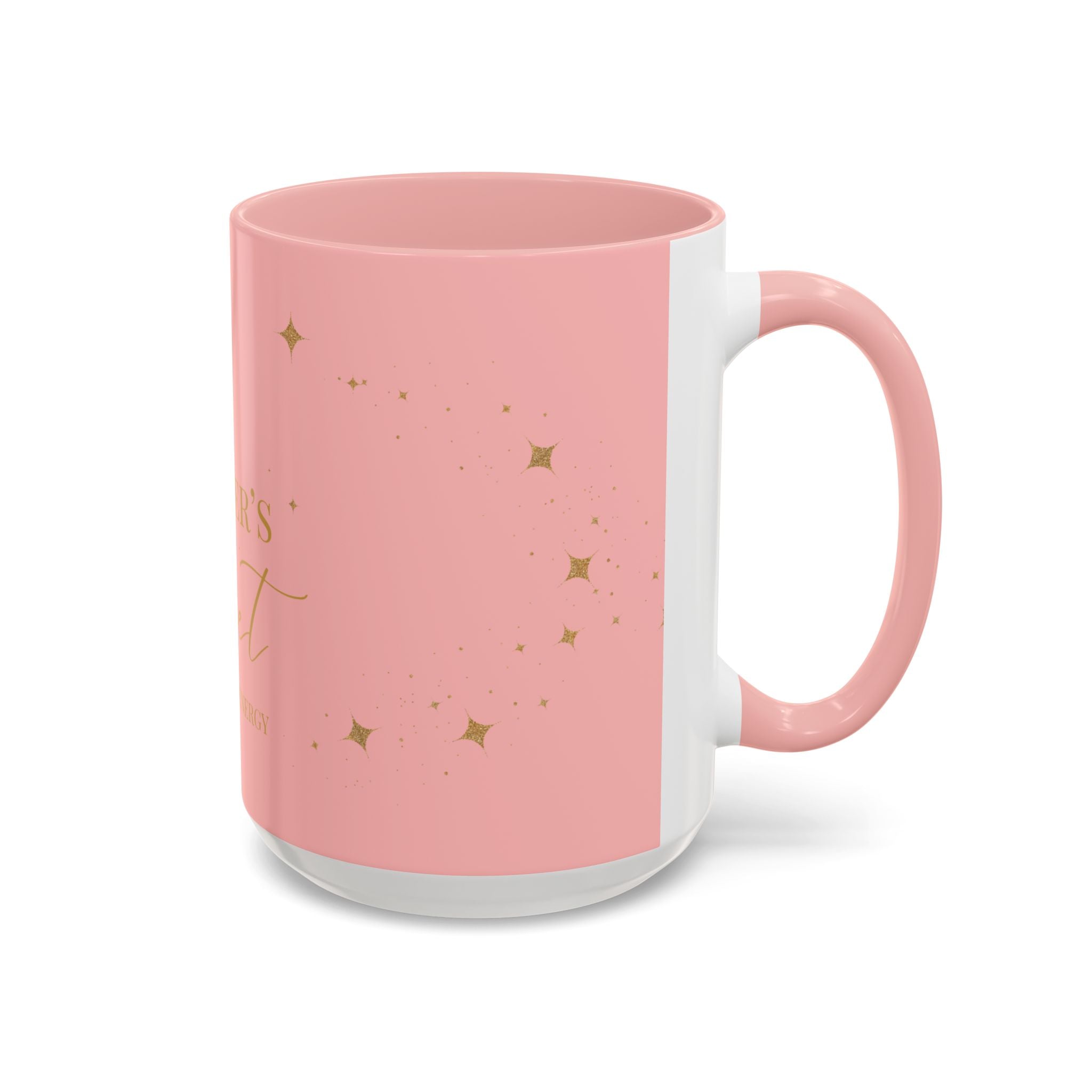 Mother's Reset Moon Coffee Mug — Pink Accent Celestial 11/15oz