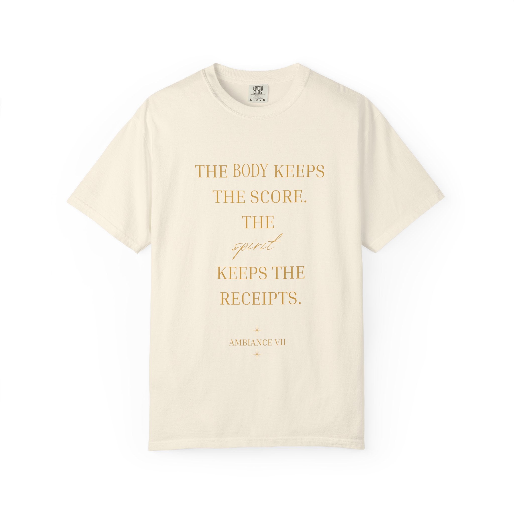 The Body Keeps the Score - oversized t shirt