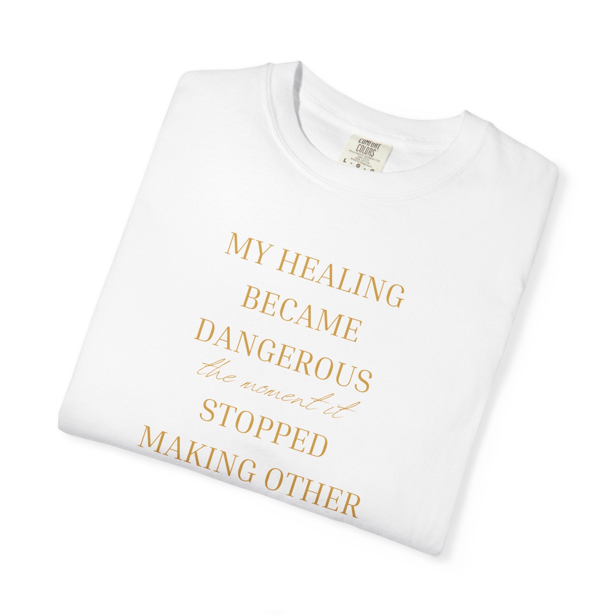 MY HEALING BECAME DANGEROUS OVERSIZED T-SHIRT