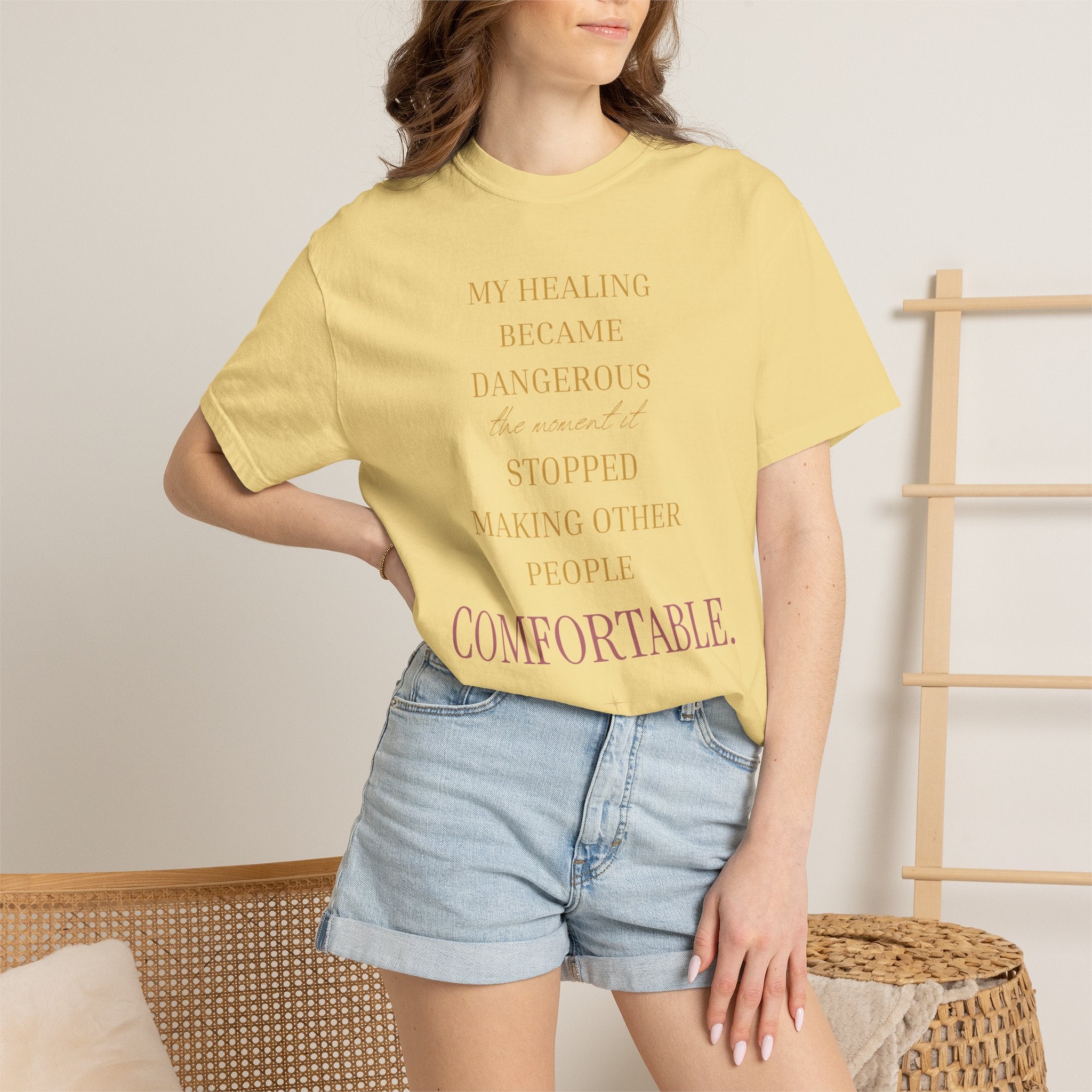 MY HEALING BECAME DANGEROUS OVERSIZED T-SHIRT