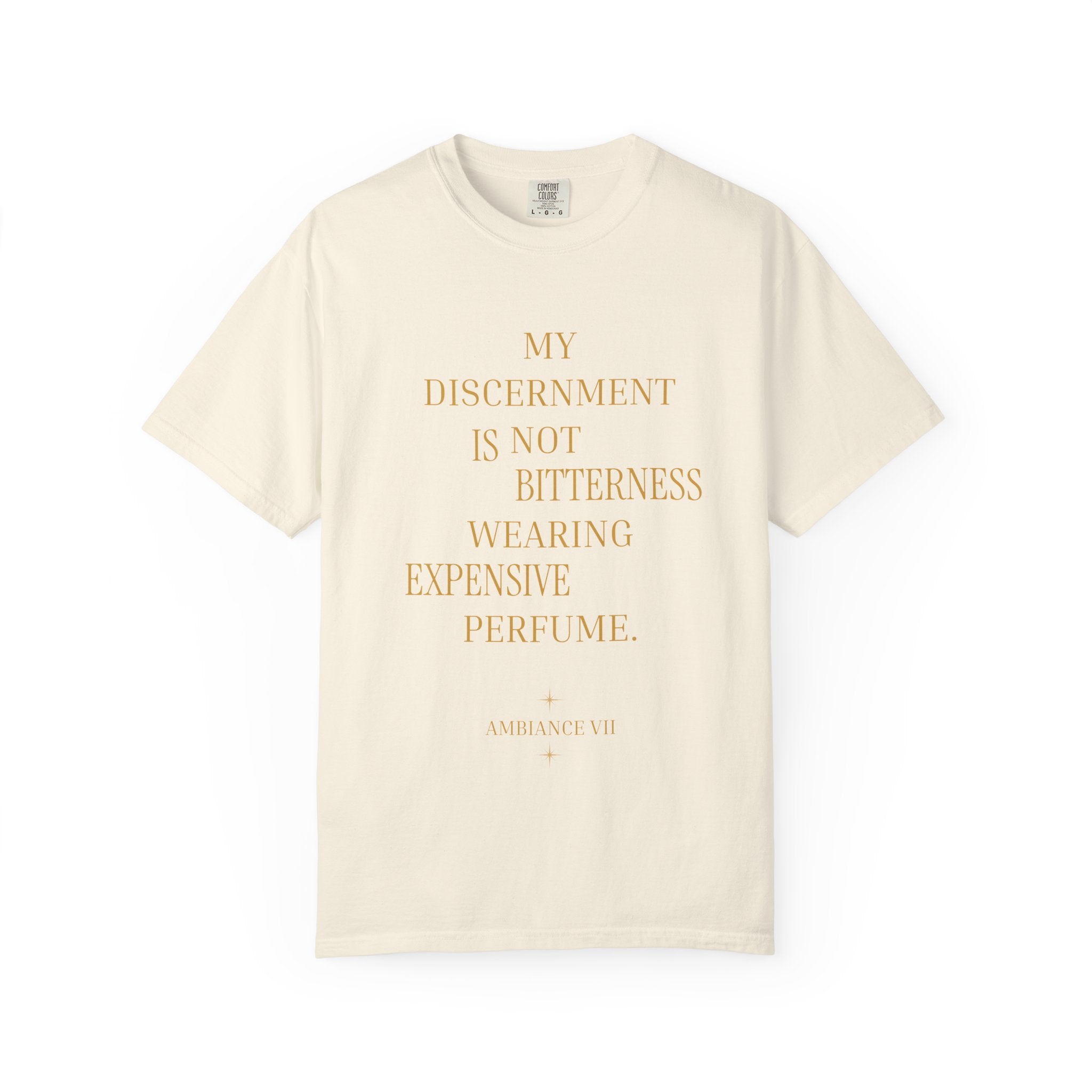 My Discernment Is Not Bitterness- oversized t-shirt