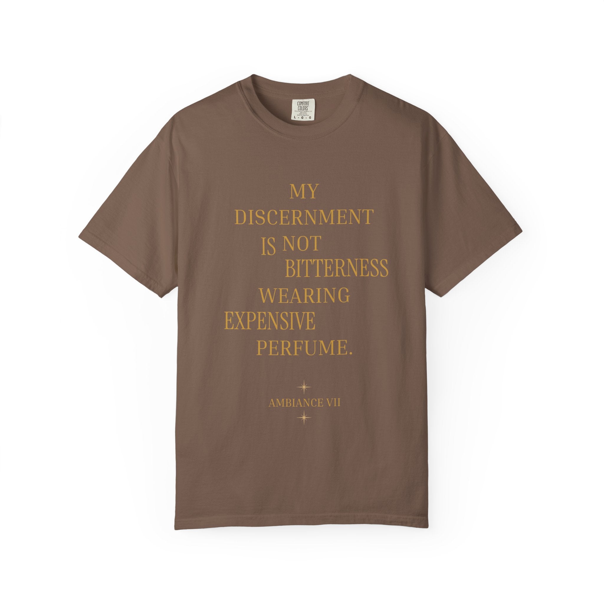 My Discernment Is Not Bitterness- oversized t-shirt