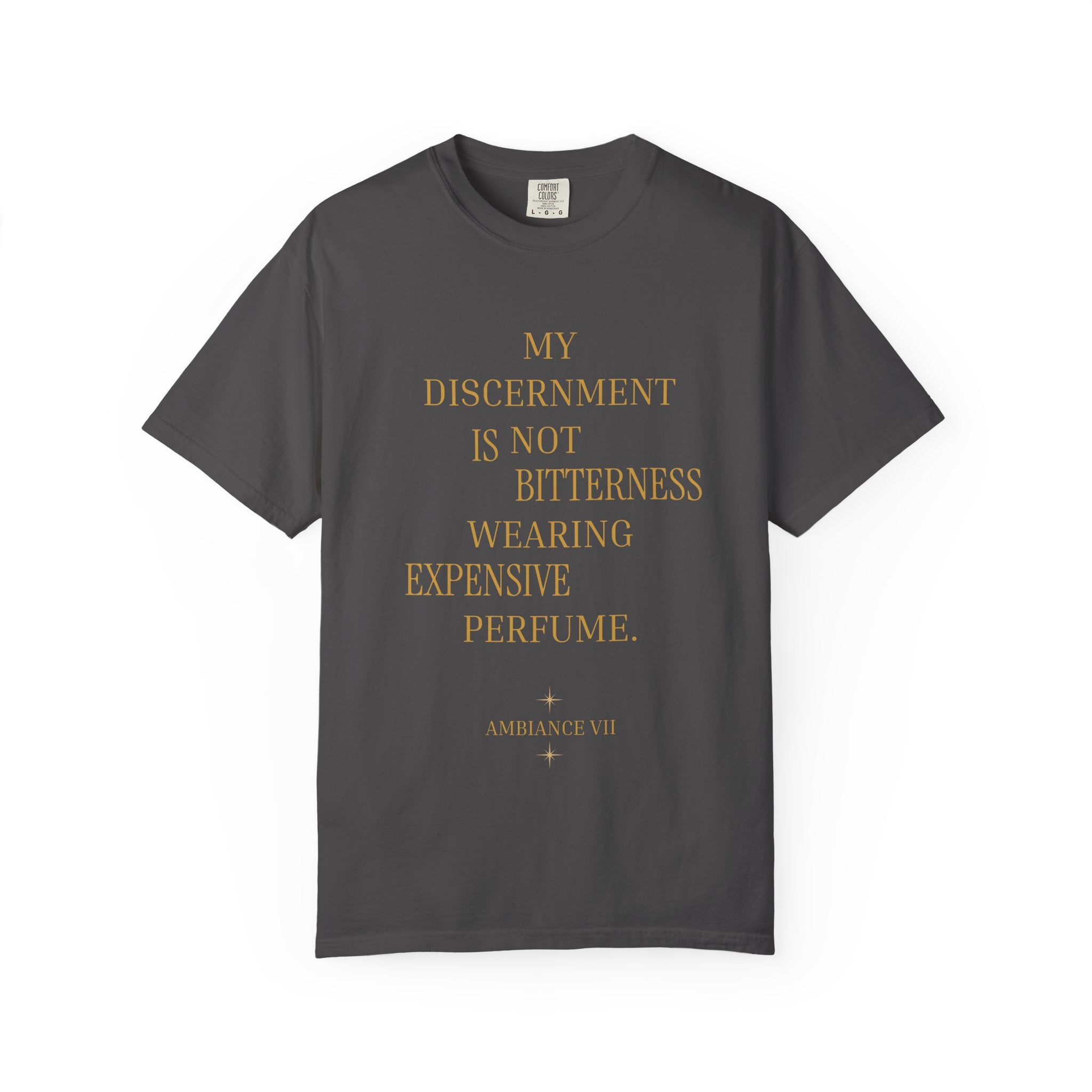 My Discernment Is Not Bitterness- oversized t-shirt