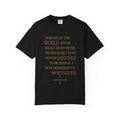 OVERSIZED T-SHIRT - NOBODY IN THE WORLD KNEW WHAT TO DO WITH ME