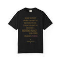 Some women were taught to become peace. I was taught to become... - OVERSIZED T SHIRT