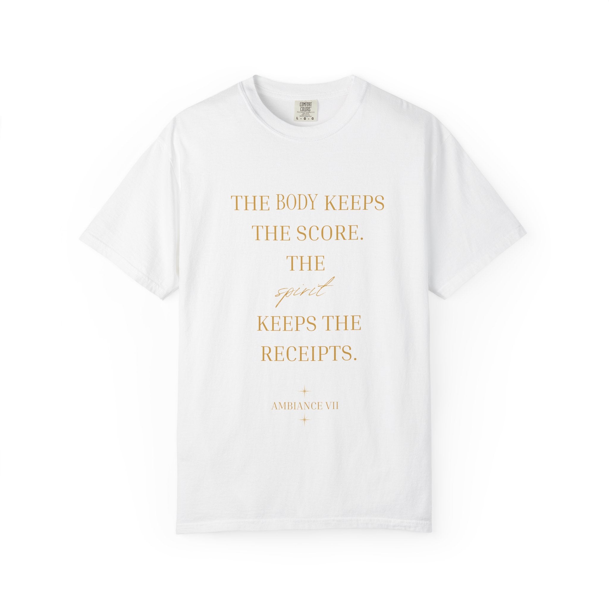 The Body Keeps the Score - oversized t shirt