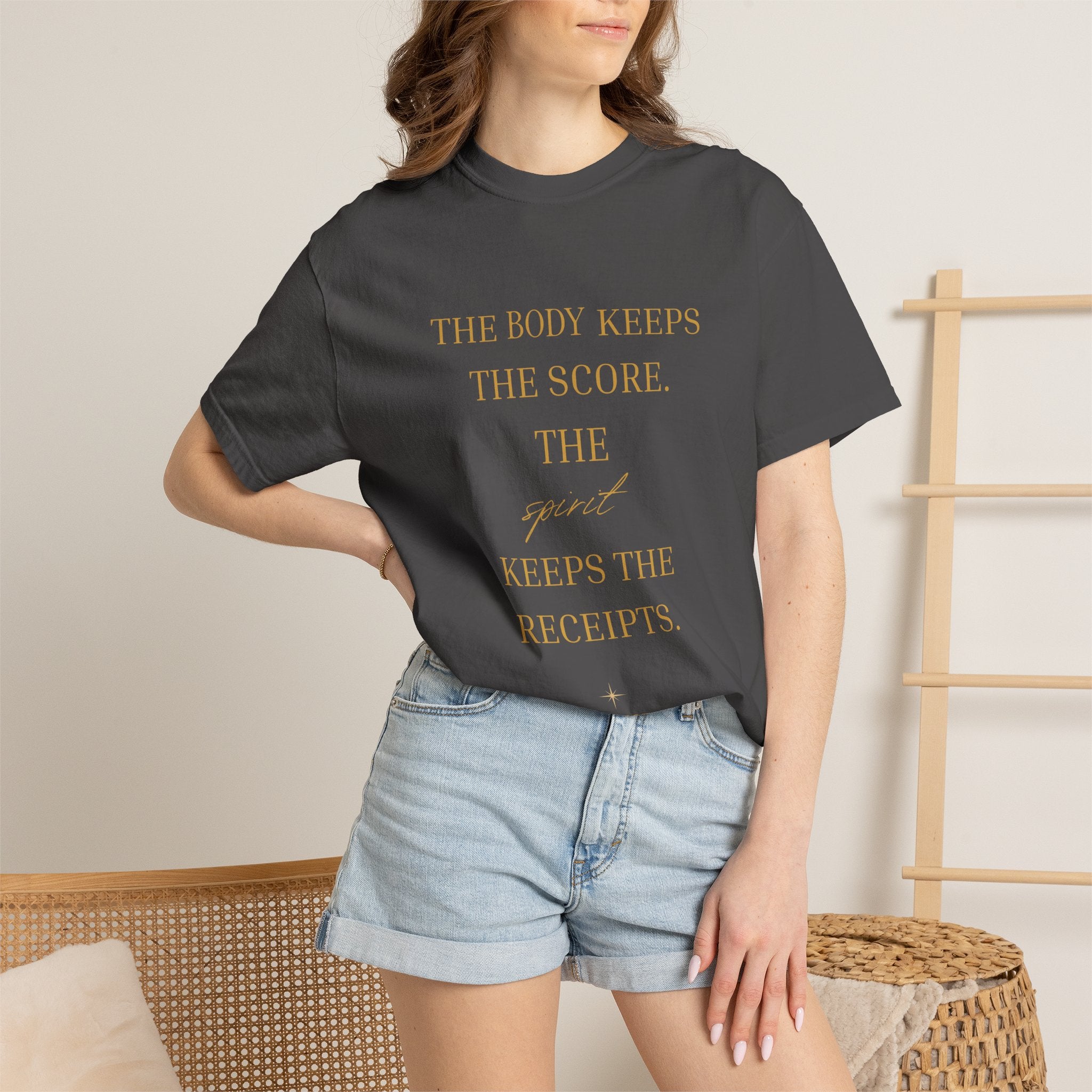 The Body Keeps the Score - oversized t shirt