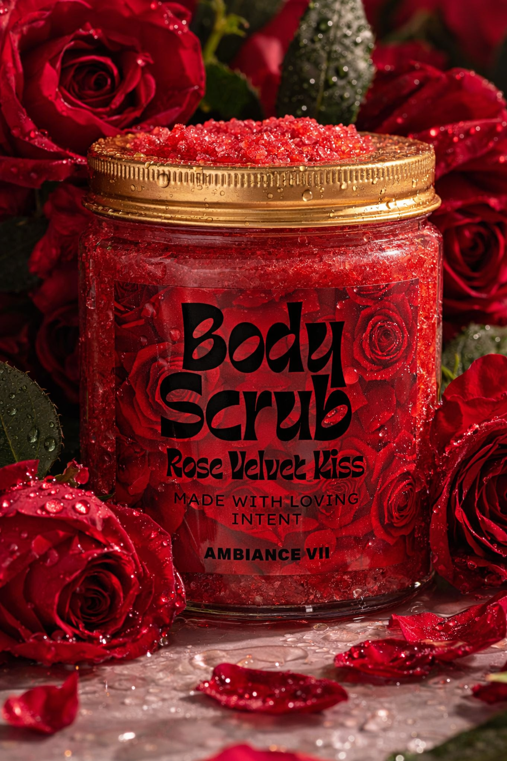 Melt Into Me Rose Velvet Kiss